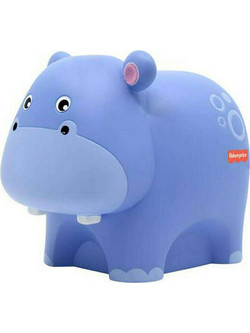 Φωτάκι Νυκτός Ιπποποταμάκι Fisher-Price 22294 Led Purple Eldohm Πλαστικό