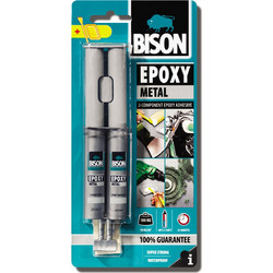 Bison - 66628 Εποξική Κόλλα Δύο Στοιχείων - Metal (031024002)