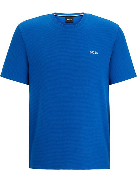 Ανδρικό Waffle T-Shirt BOSS 50480834-423 Μπλε Ρουά