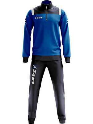 Zeus Tuta Vesuvio Ανδρικό Σετ Φόρμας με Λάστιχο Navy Μπλε Royal Blue