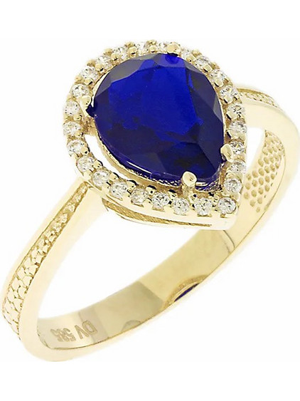 Million Diamonds Γυναικείο Δαχτυλίδι έτα από Χρυσό 14K με Ζιργκόν RZ13016