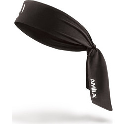 Περιμετώπιο Bandana AMILA Tie Band Μαύρο