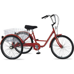 Sector Gomier Tricycle 06-60013 Τρίκυκλο Ποδήλατο 24" με 5 Ταχύτητες Κόκκινο