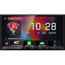 Kenwood DMX-8021DABS Ηχοσύστημα Αυτοκινήτου με Οθόνη Αφής USB Bluetooth & GPS