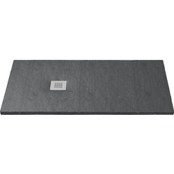SANITEC A214G ΝΤΟΥΖΙΕΡΑ FLΑΤ ΑΝΑΓΛΥΦΗ GRANITE 140Χ80cm