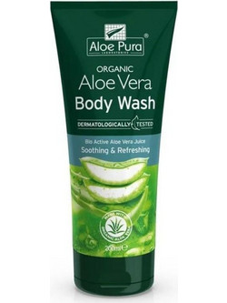Optima Organic Aloe Vera Σαμπουάν 200ml