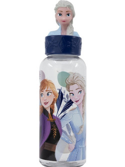 Stor Frozen Trust The Journey 3D Παιδικό Μπουκάλι Πλαστικό BPA Free Πολύχρωμο 560ml