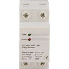 Eurolamp Επιτηρητής Τάσης Μονοφασικός 40A 2P 175-275V (500-22500)