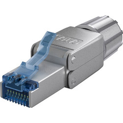 GOOBAY βύσμα RJ45 65939, CAT 6A STP, tool-free, ασημί