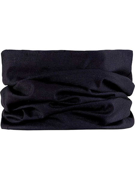 CRAFT Κασκόλ NECK TUBE BLACK unisex