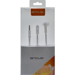 Ancus Zeno Mono Handsfree In-Ear 3.5mm White