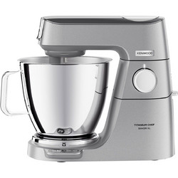 Kenwood Titanium Chef Baker XL KVL85.704SI Κουζινομηχανή 1200W με Ανοξείδωτο Κάδο 7lt