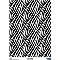 Next ριζόχαρτο zebra 21x29εκ. (ΠΑΚ3)