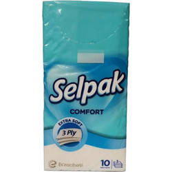 SELPAK COMFORT ΧΑΡΤΟΜΑΝΤΗΛΑ 3 φύλλων - 1 Πακετάκι
