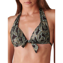BLU4U Bikini Top με Ενίσχυση Χακί 22366155-15