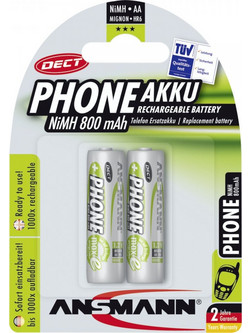 Ansmann Dect AA 800mAh 2τμχ