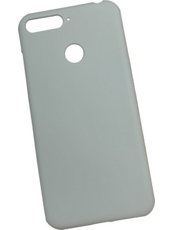 Θήκη Σιλικόνης Plain & Simple για Huawei Y6 2018, γκρι (OEM)
