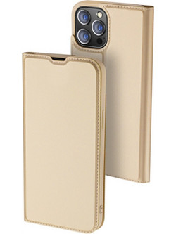 Dux Ducis Skin Pro Book Glod (iPhone 13 Pro Max)