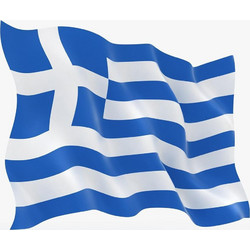 Σημαία ελληνική Y1x1,5μ. βάρος 170gr
