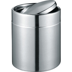 Κάδος Επιτραπέζιος Inox 12x16 cm