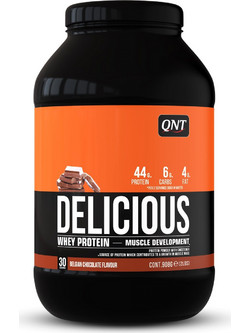 QNT Delicious Whey Chocolate Πρωτεΐνη Ορού Γάλακτος Γράμμωσης 908gr