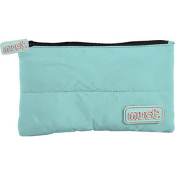 Must Puffy Colored Inside Κασετίνα Πράσινη Mint 585420