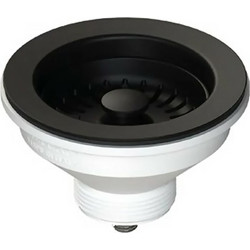 Βαλβίδα Νεροχύτη Sanitec 91-00-00754 Μαύρη