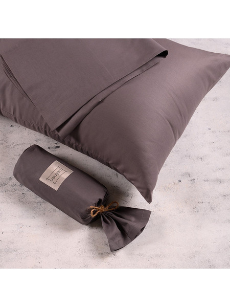 Melinen Σεντόνι Υπέρδιπλο με Λάστιχο 160x200+32 Urban Line Dark Grey