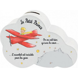 Enesco Κουμπαράς Πήλινος Le Petit Prince Avion