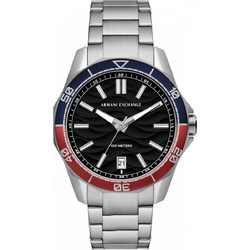 Armani Exchange Horloge Ανδρικό Ρολόι με Ασημί Μεταλλικό Μπρασελέ AX1955