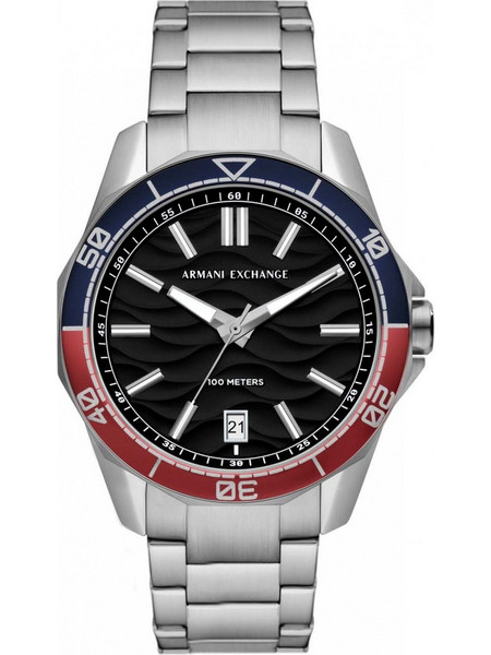 Armani Exchange Horloge Ανδρικό Ρολόι με Ασημί Μεταλλικό Μπρασελέ AX1955