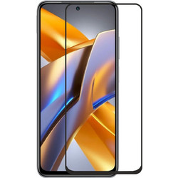 Full Glue Tempered Glass 5D for Xiaomi Poco X6 Black Frame