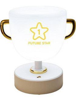 Superfire Παιδικό Φωτάκι Νύκτος Champion Night Light 3W with White & Colorful Light, Remote Control, 1200mAh, 128x96x136mm (W-006)