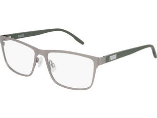 Puma PE0130O 004 Ανδρικός Σκελετός Γυαλιών Οράσεως Μεταλλικός Ασημί
