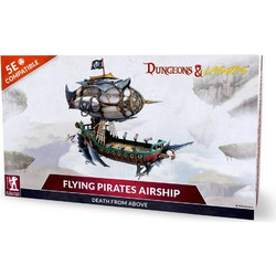 Dungeons & Lasers RPG - Deuslair: Flying Pirates Airship (5e Compatible)