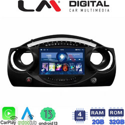 LM Digital ZN4832 Ηχοσύστημα Αυτοκινήτου με Οθόνη Αφής USB Bluetooth & GPS