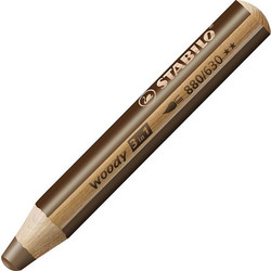 Stabilo Woody Jumbo Ξυλομπογιά Καφέ