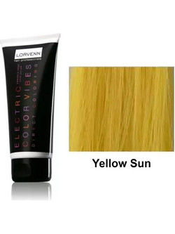 Lorvenn Electric Color Vibes Yellow Sun Χρωμοσαμπουάν Χωρίς Αμμωνία 90ml