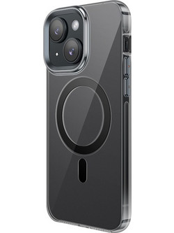 Θήκη Hoco Premium Series Transparent Magnetic Mag-charge για Apple iPhone 15 Plus Smoke