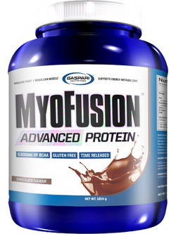 Gaspari Nutrition Myofusion Advanced Chocolate Πρωτεΐνη Ορού Γάλακτος Γράμμωσης Χωρίς Γλουτένη 1.8kg