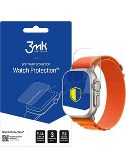 3MK Γυαλί προστασίας 7H FLEXIBLE GLASS για APPLE WATCH Ultra SERIES 1 / 2 49MM - 3 TEM - ΔΙΑΦΑΝΟ