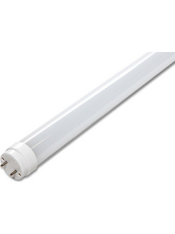 FOS_ME ΛΑΜΠΑ ΦΘΟΡΙΟΥ LED 18W T8 G13 120cm 1800 LUMENS ΨΥΧΡΟ ΦΩΣ ΛΕΥΚΟ 6500Κ 03-00948