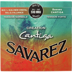 Savarez Creation Cantiga 510MRJ Σετ 6 Χορδές Κλασικής Κιθάρας Mixed Tension