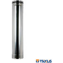 Μπουρί Σόμπας INOX Φ130 - 1m x 0,4mm