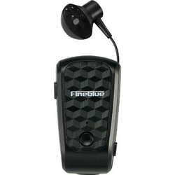 Fineblue FQ-10R Pro Ακουστικό Bluetooth In Ear Πέτου Black