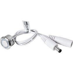 70790 Χωνευτό LED Dimmer Touch & Push Dimming - Αφής DC 12-24V 1 x 4A 96W - Max 4A 96W - IP20 Φ2 x Υ1.2cm - Ψυχρό Λευκό 6000K
