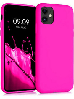 Back Cover Θήκη Ενισχυμένης Σιλικόνης για iPhone 11 Φούξια