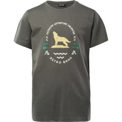 Hi-Tec Παιδικό T-Shirt Κοντομάνικο Χακί 92800406-454