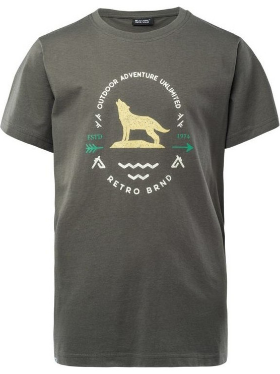 Hi-Tec Παιδικό T-Shirt Κοντομάνικο Χακί 92800406-454