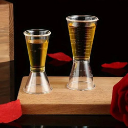 Σετ διάφανες μεζούρες ποτών